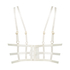 Soutien-gorge à armatures non préformé longline Piper, Blanc