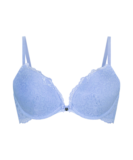 Soutien-gorge à armatures préformé push-up Marine, Bleu
