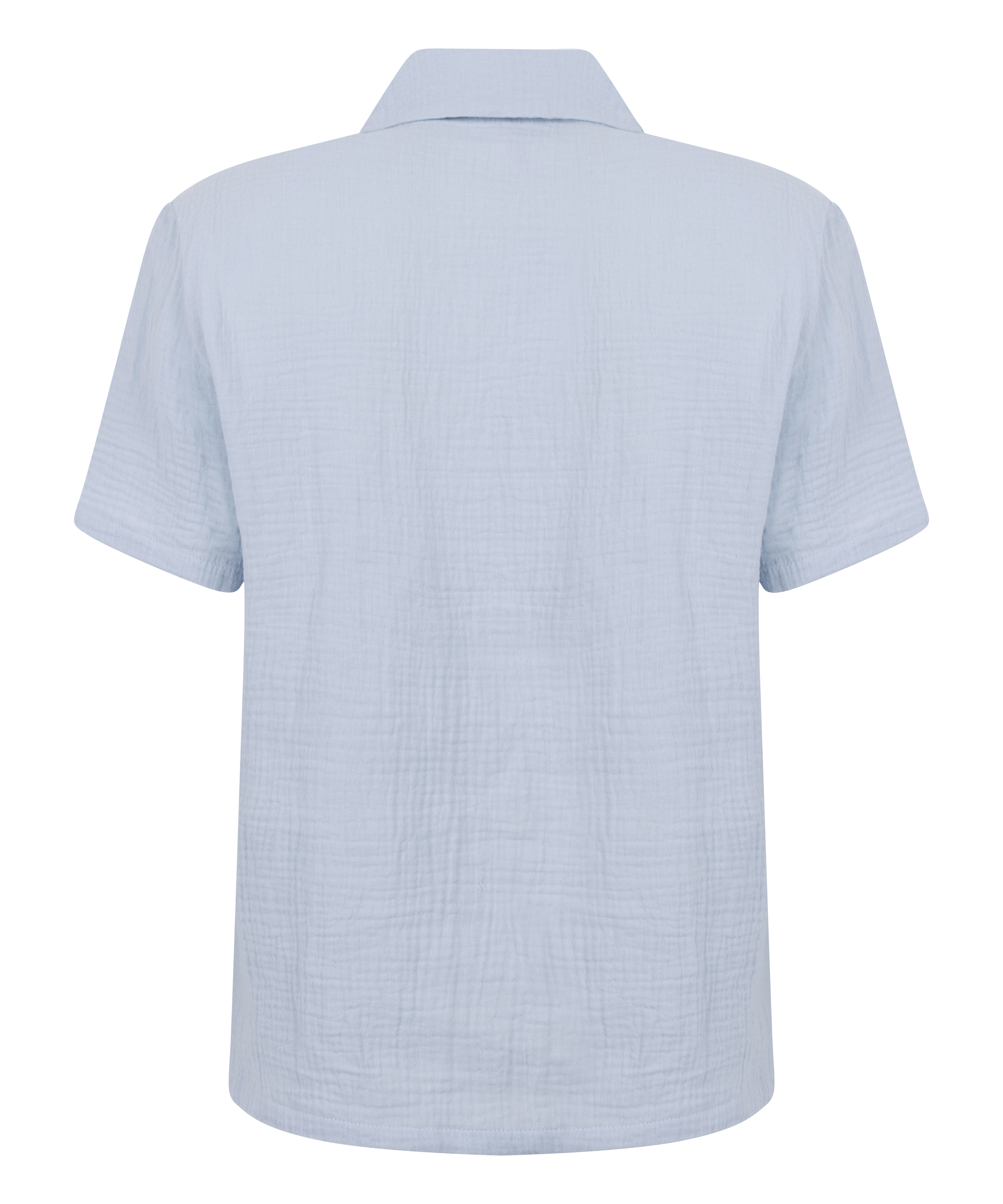 Veste en mousseline, Bleu, main