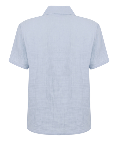 Veste en mousseline, Bleu