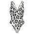Maillot de bain Animal, Blanc