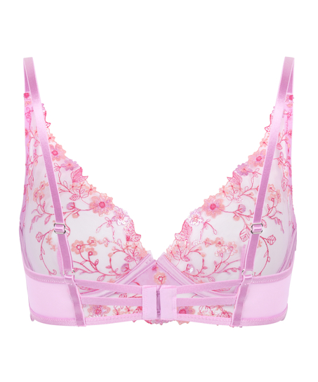 Soutien-gorge longline à armatures non préformé Lillia, Rose