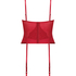 Bustier Charlotta, Rouge