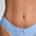 Slip br&eacute;silien Lola, Bleu