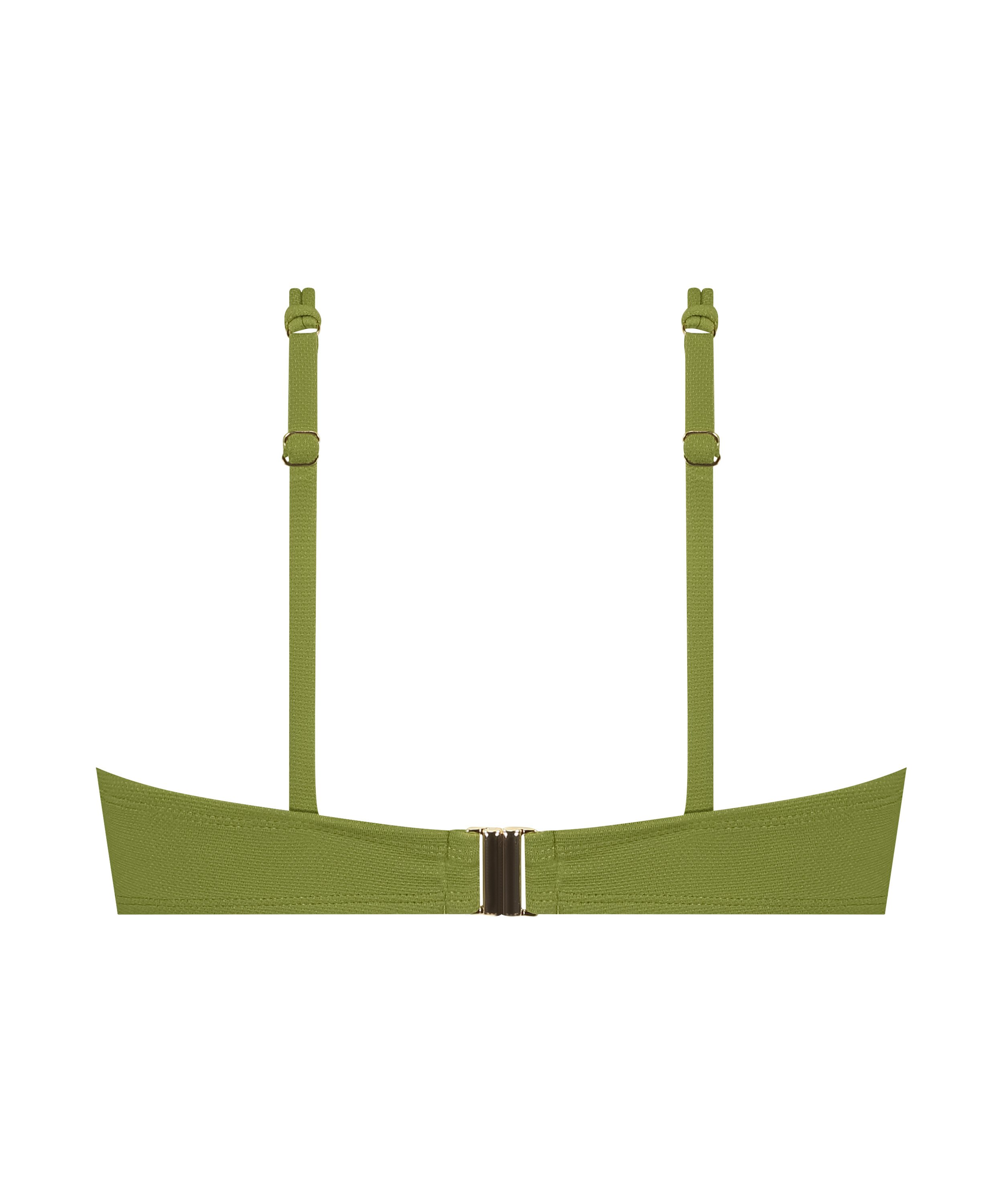 Haut de bikini Holbox, Vert, main