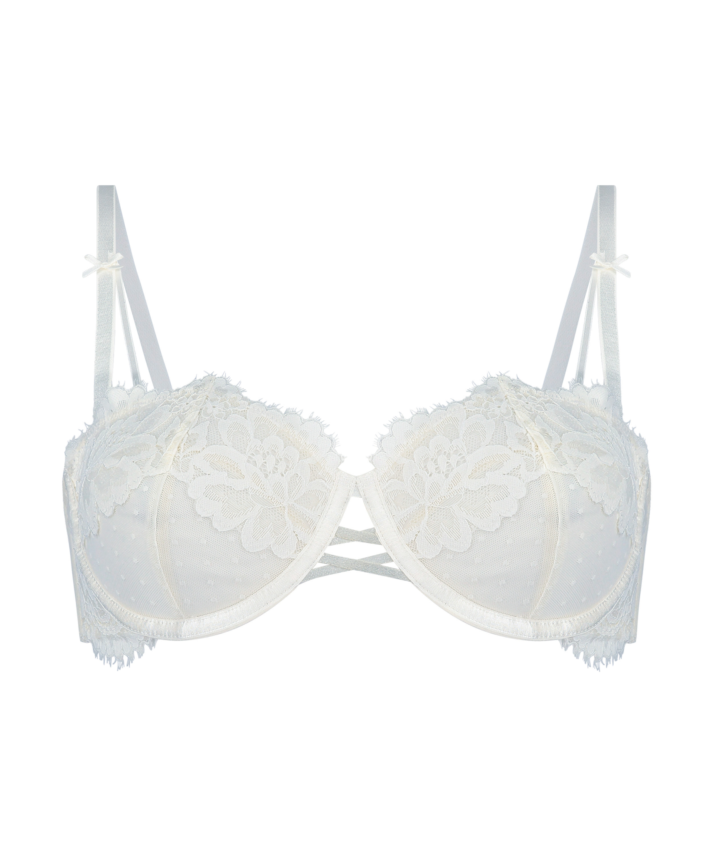 Soutien-gorge à armatures non-préformé Harmony, Blanc, main