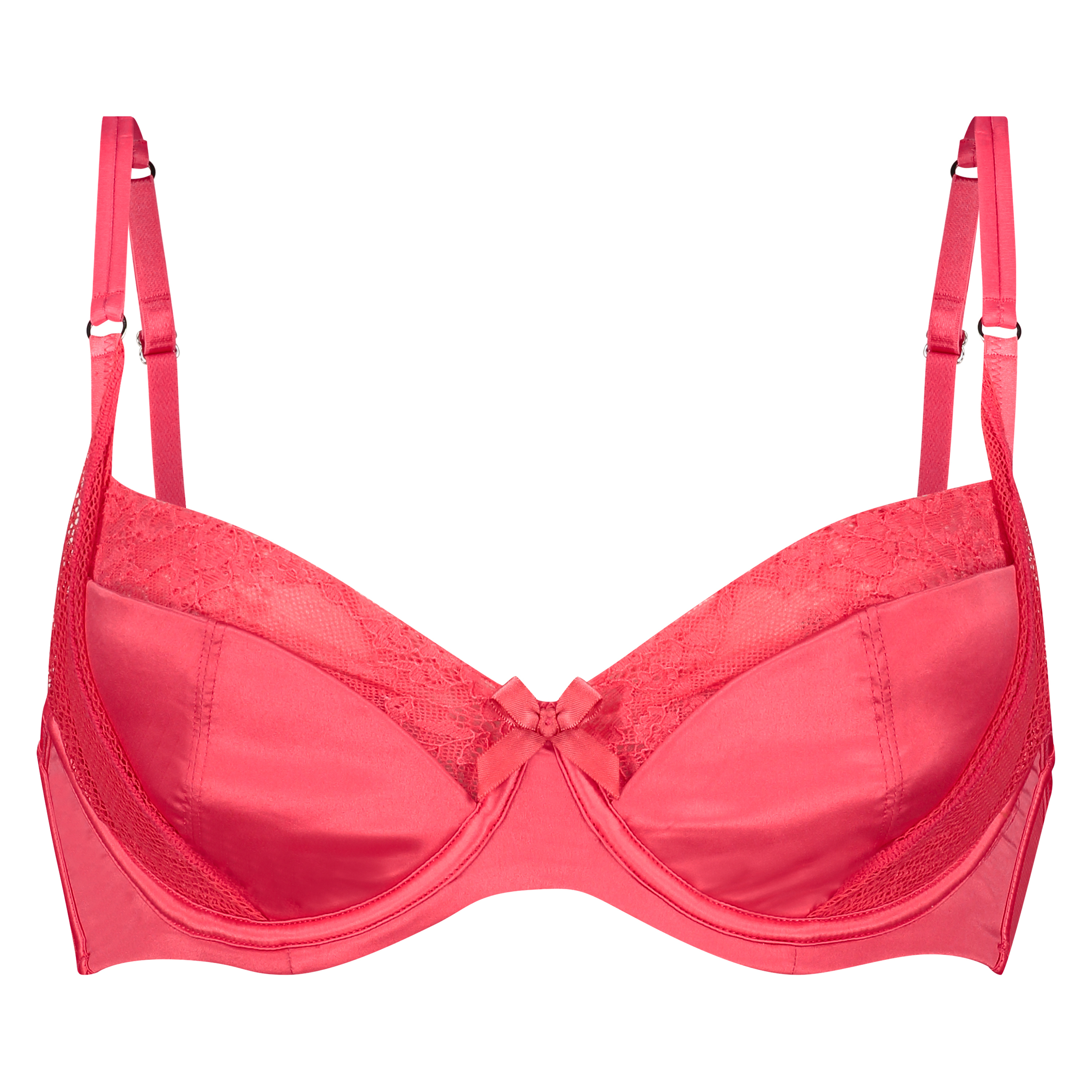 Soutien-gorge corbeille à armatures préformé Duckie, Rouge, main