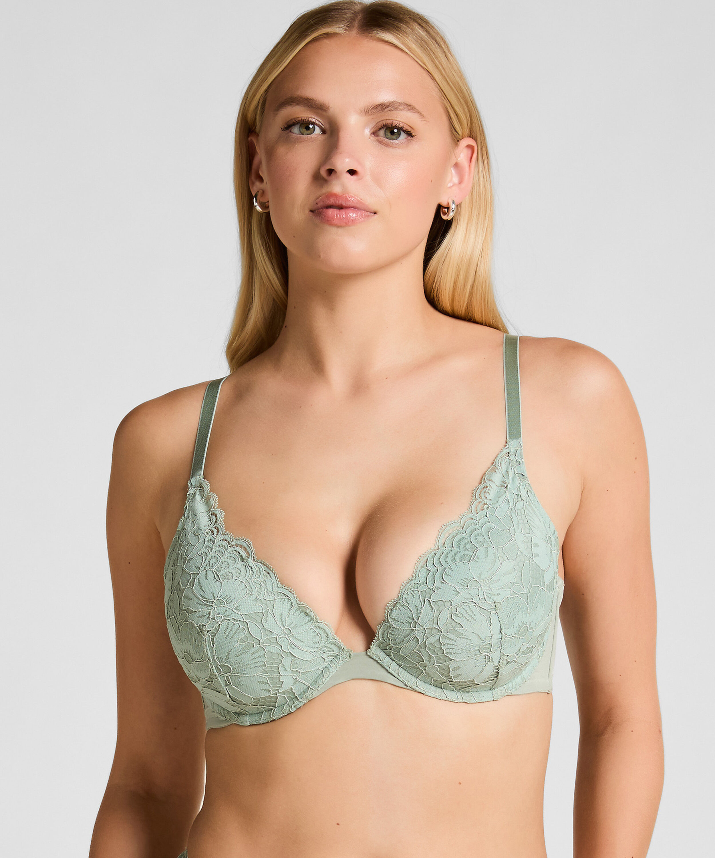 Soutien-gorge à armatures préformé Andi, Vert