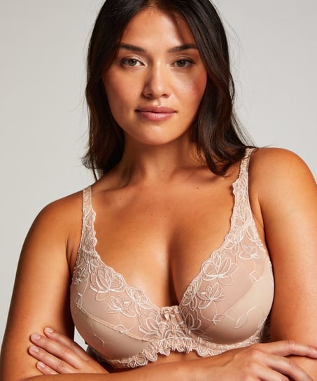 Soutien-gorge &agrave; armatures non-pr&eacute;form&eacute; Diva, Beige