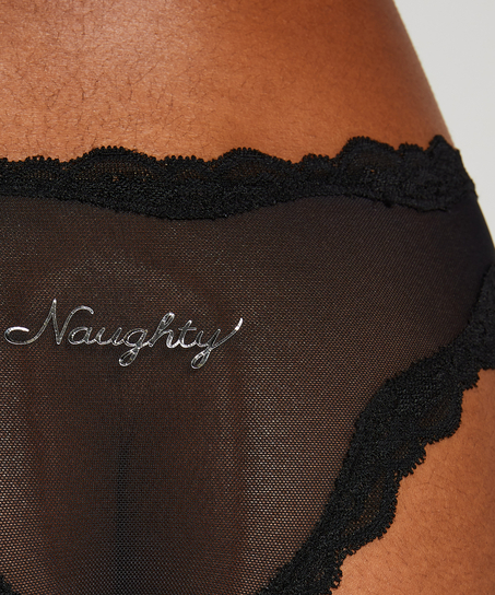 Slip brésilien Astra, Noir