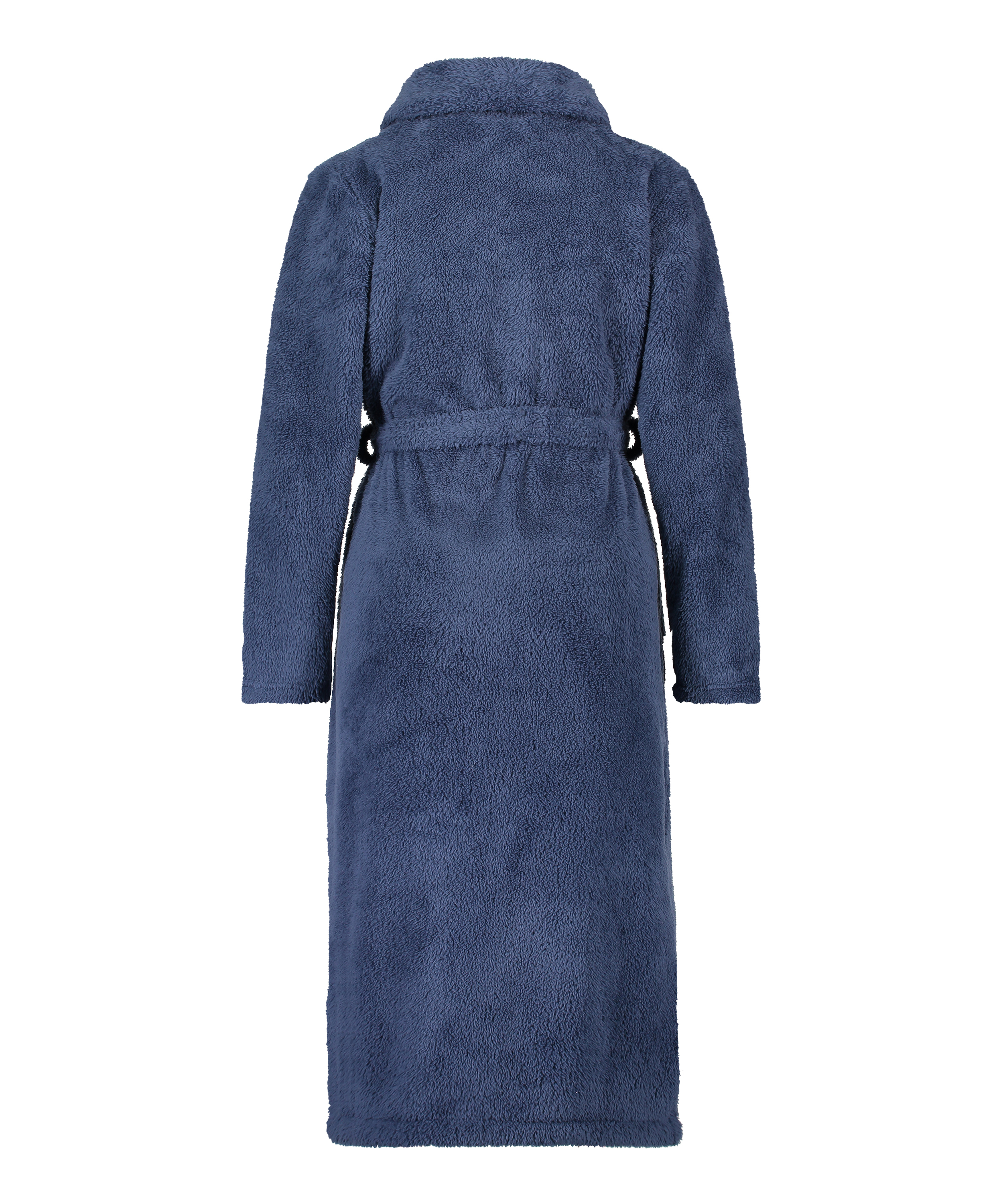 Peignoir Fleece, Bleu, main