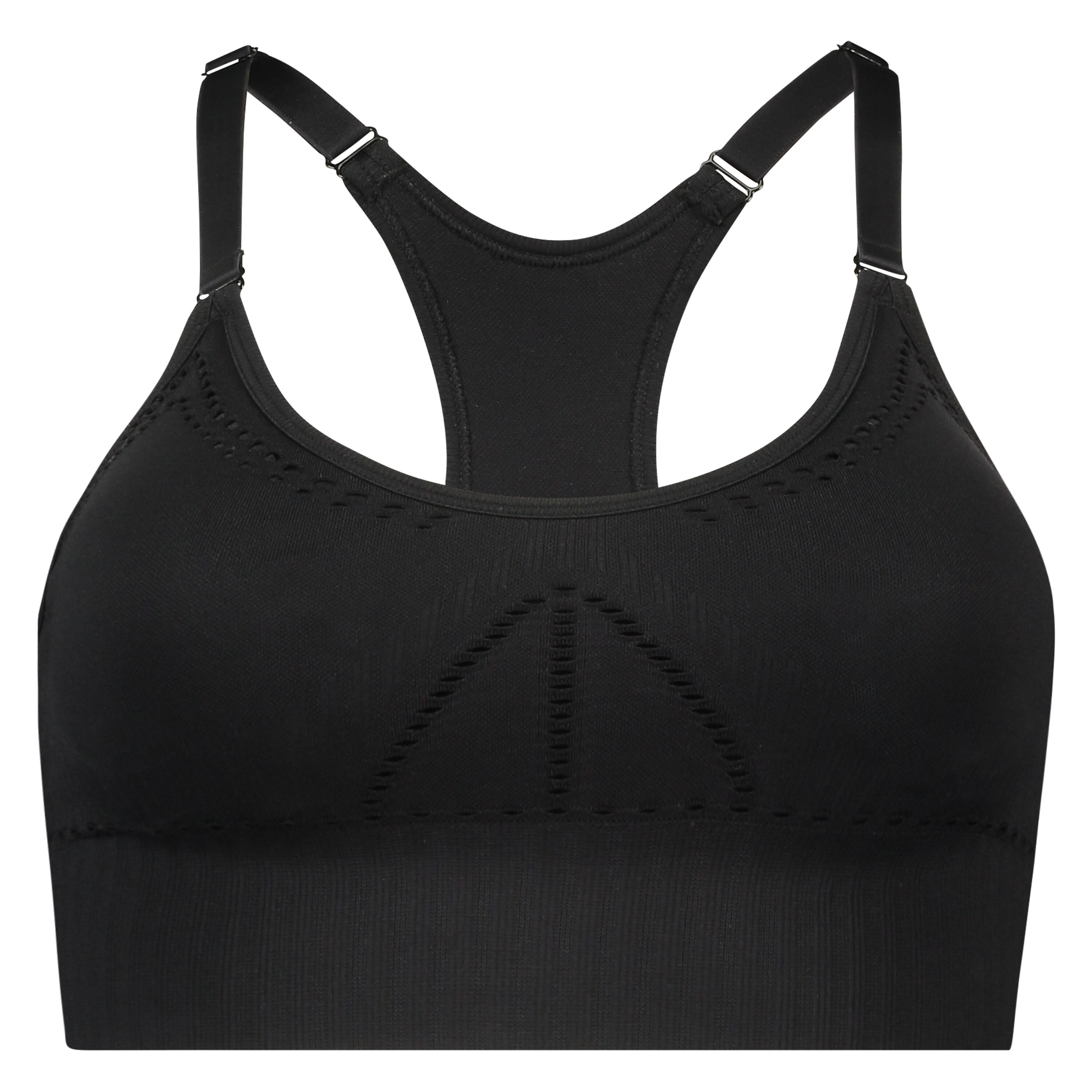 Soutien-gorge de sport HKMX The Comfort Niveau 1, Noir