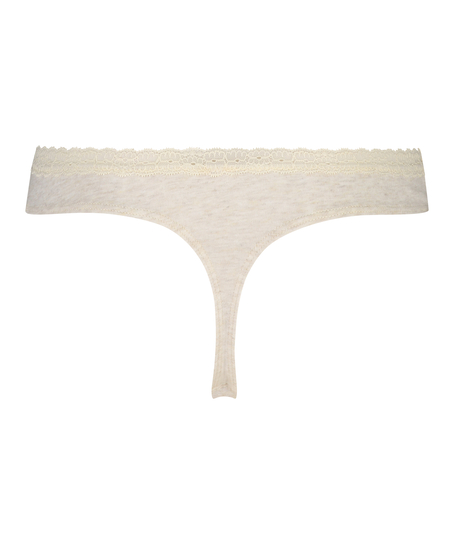 String coton, Beige