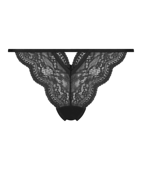 Slip brésilien Isabelle, Noir