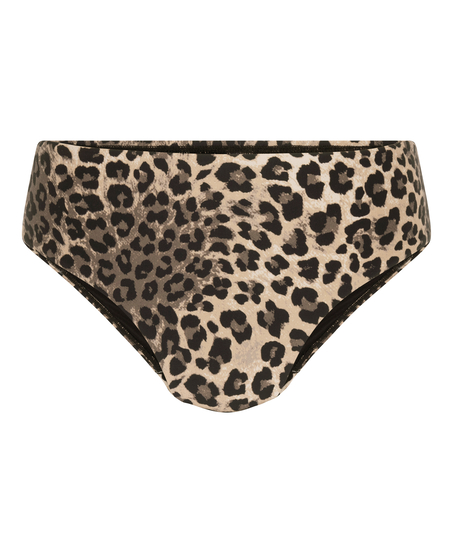 Bas de bikini Animalia, marron