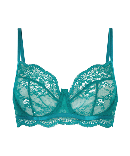 Soutien-gorge non-rembourr&eacute; &agrave; armatures Isabelle, Bleu