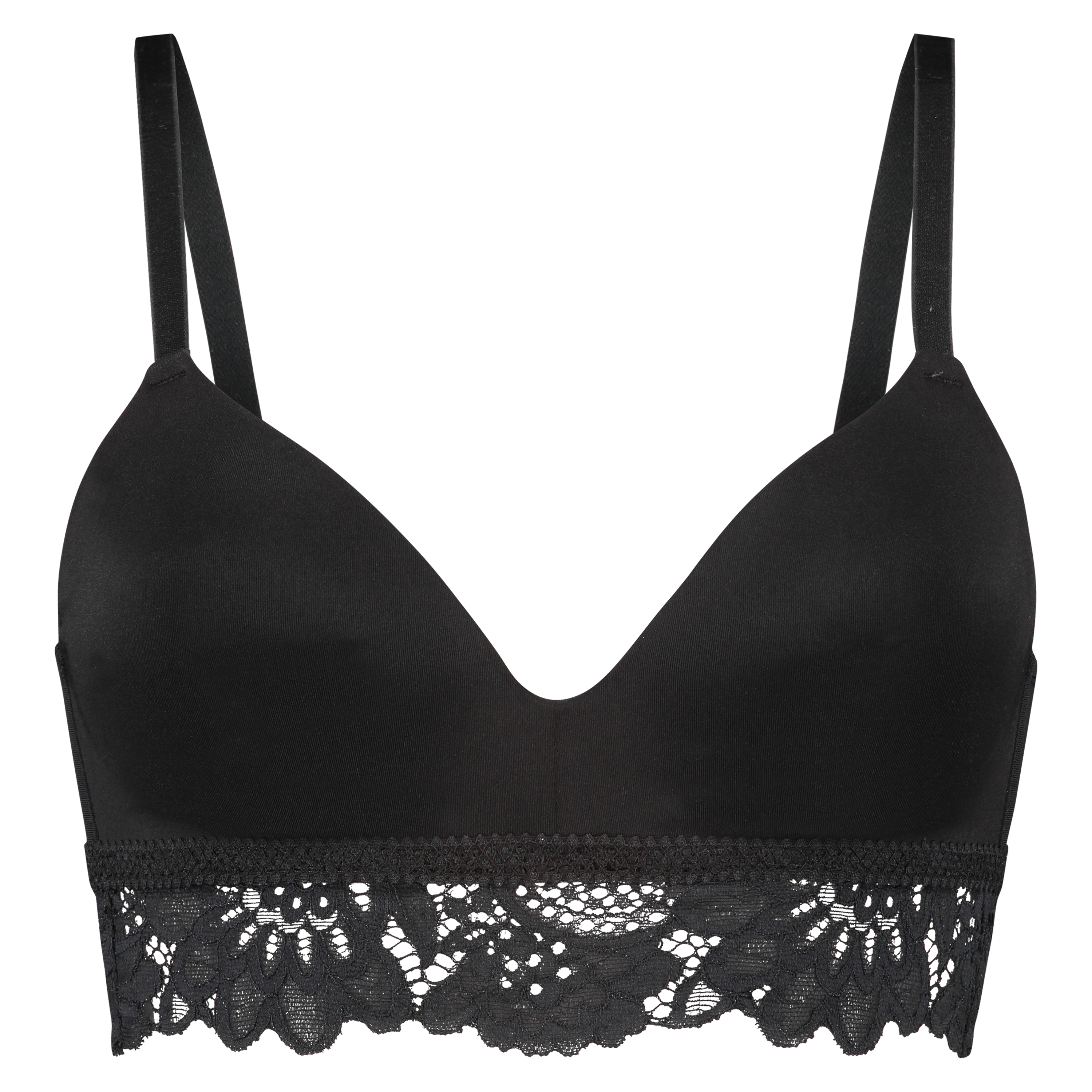 Soutien-gorge push-up préformé sans armatures Evey, Noir, main