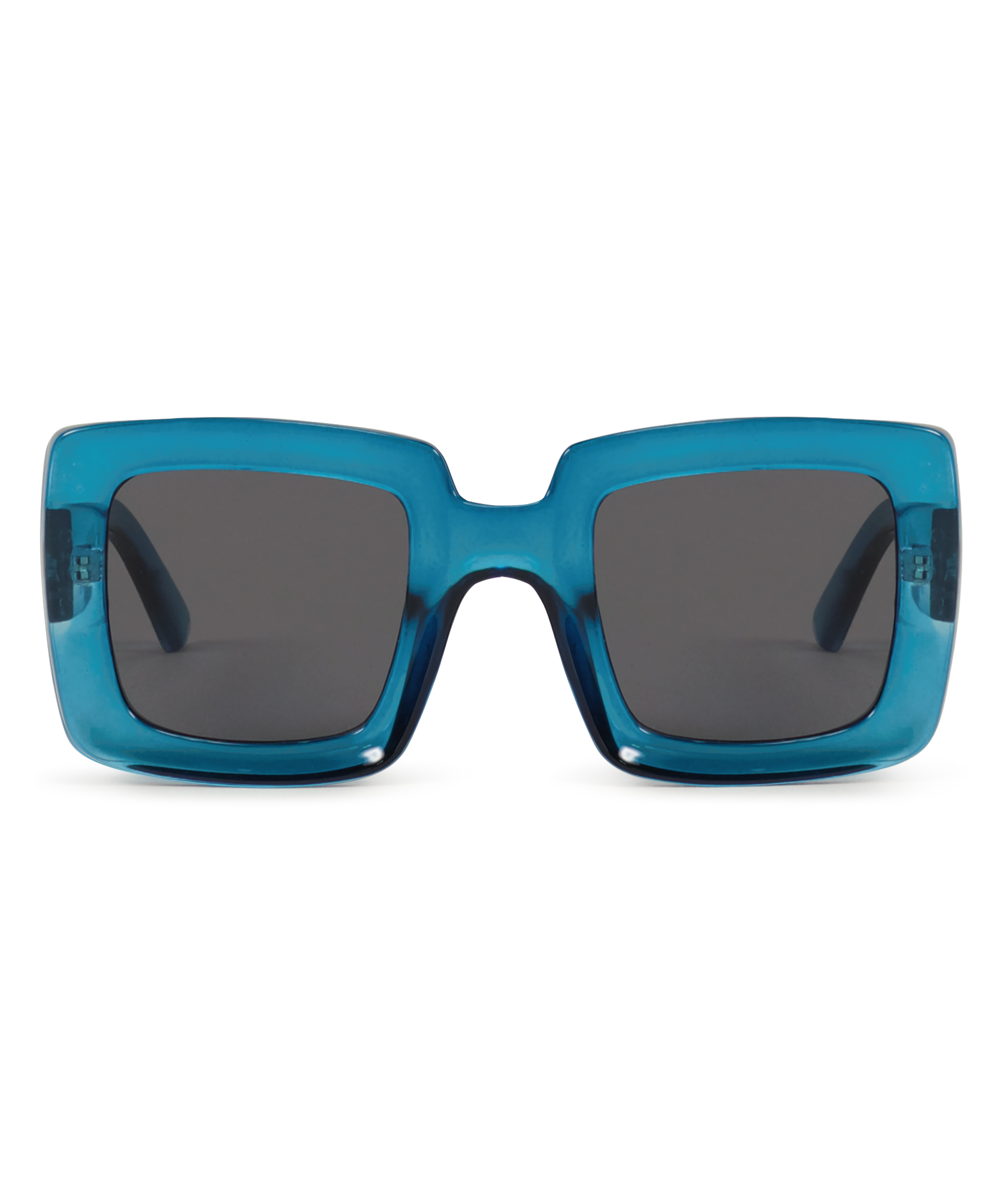 Lunettes de soleil, Bleu, main