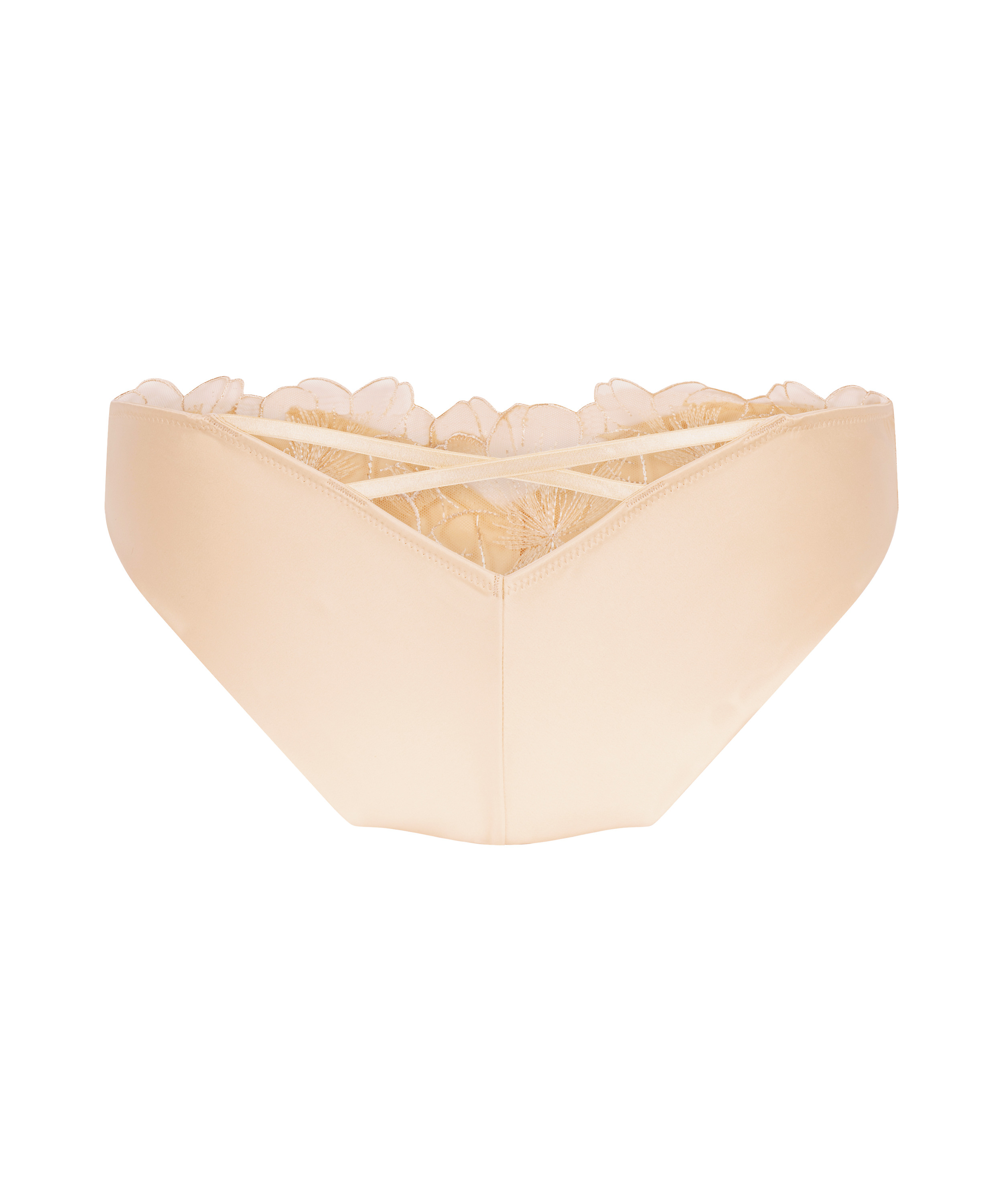 Slip brésilien Emilia, Jaune, main