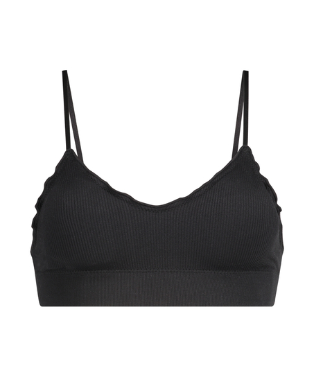 Bralette Charlotta, Noir