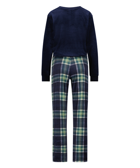 Ensemble de pyjama velours, Vert