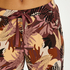 Pantalon de pyjama Jersey Abstract Leaf, Rose