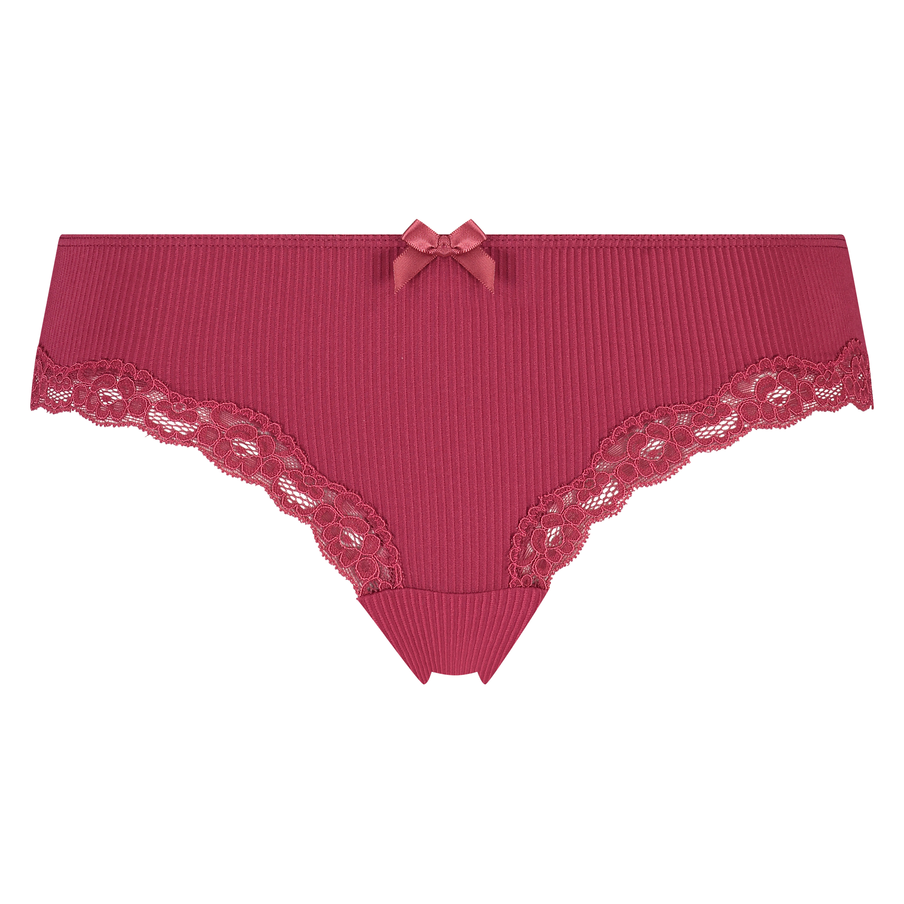 Slip brésilien Lola, Rouge, main