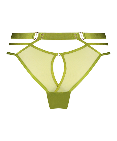 Slip br&eacute;silien Sable, Vert