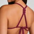 Haut de bikini triangle Marrakech, Rouge
