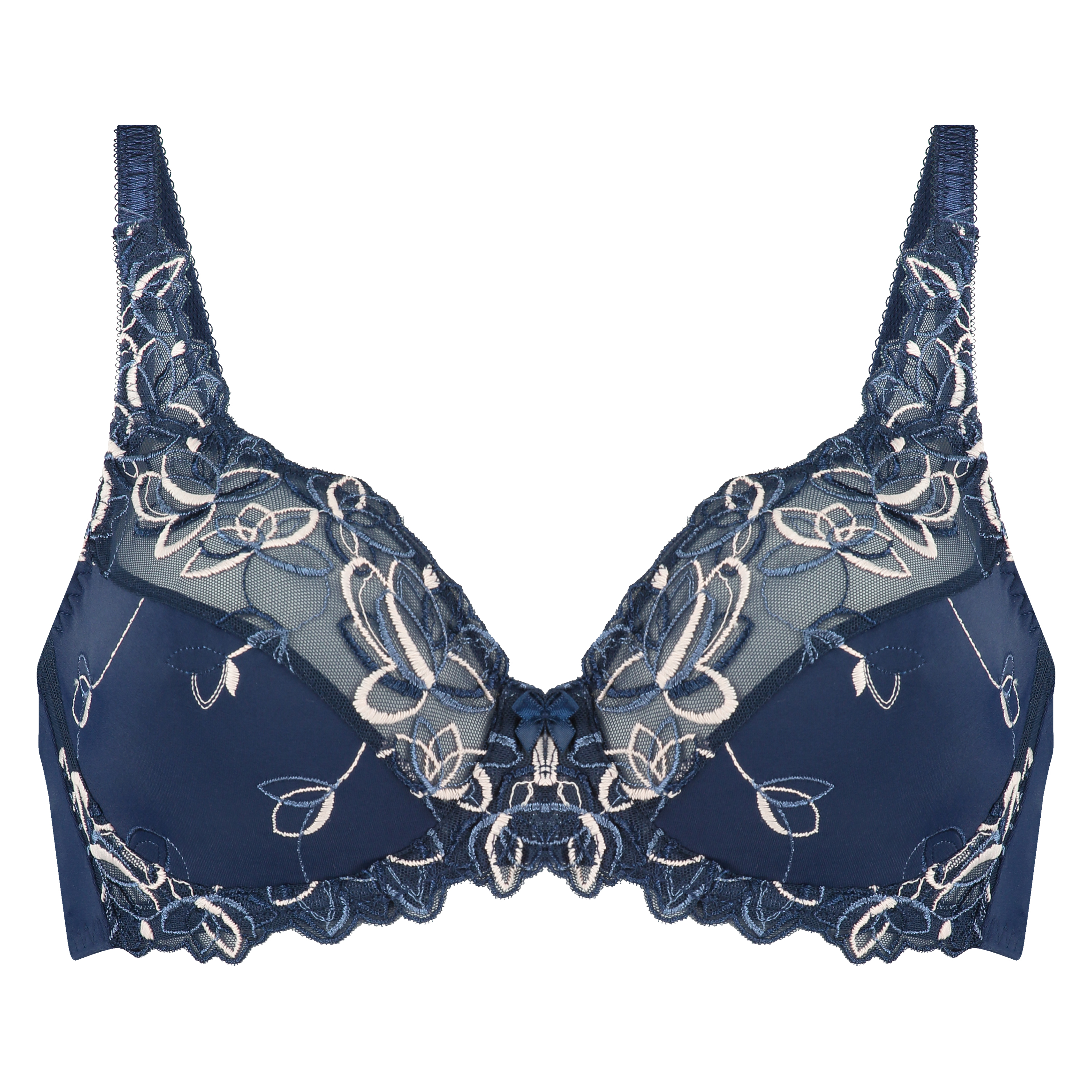 Soutien-gorge à armatures non-préformé Diva, Bleu, main