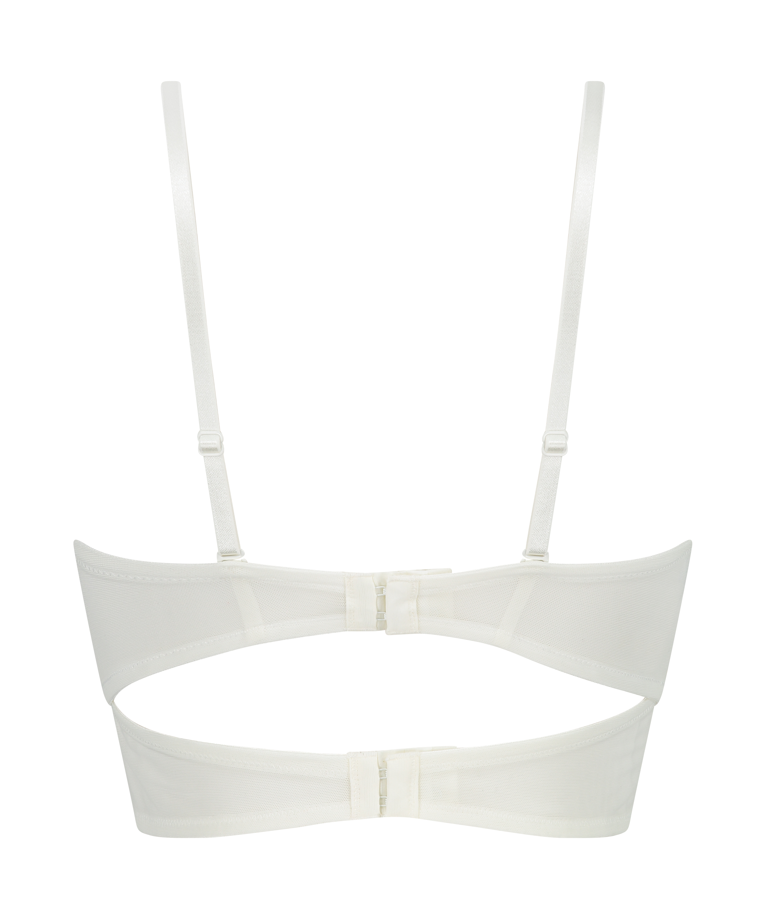 Soutien-gorge bustier Maximizer rembourré à armatures Chlo, Blanc, main