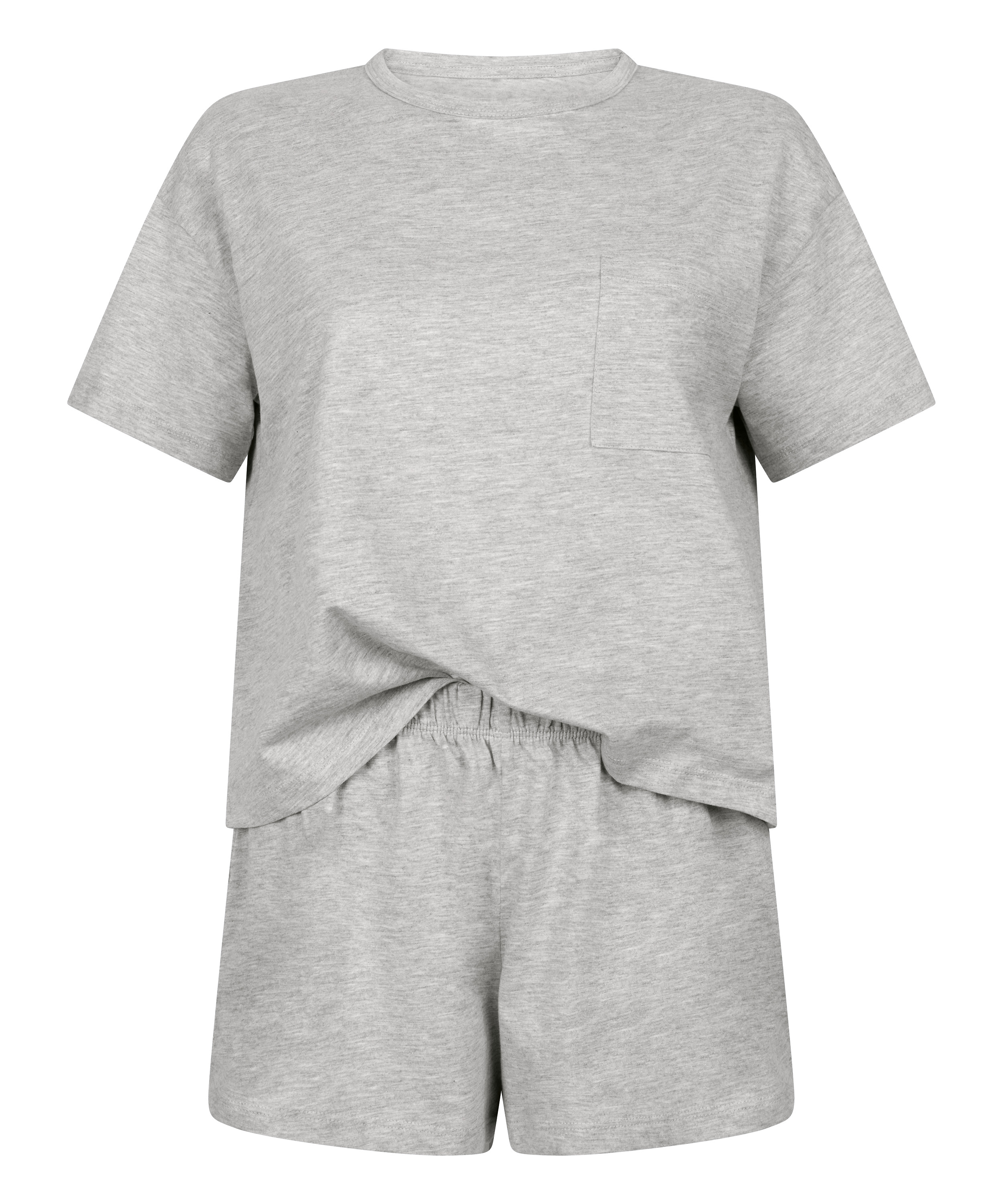 Pyjama set, Gris, main