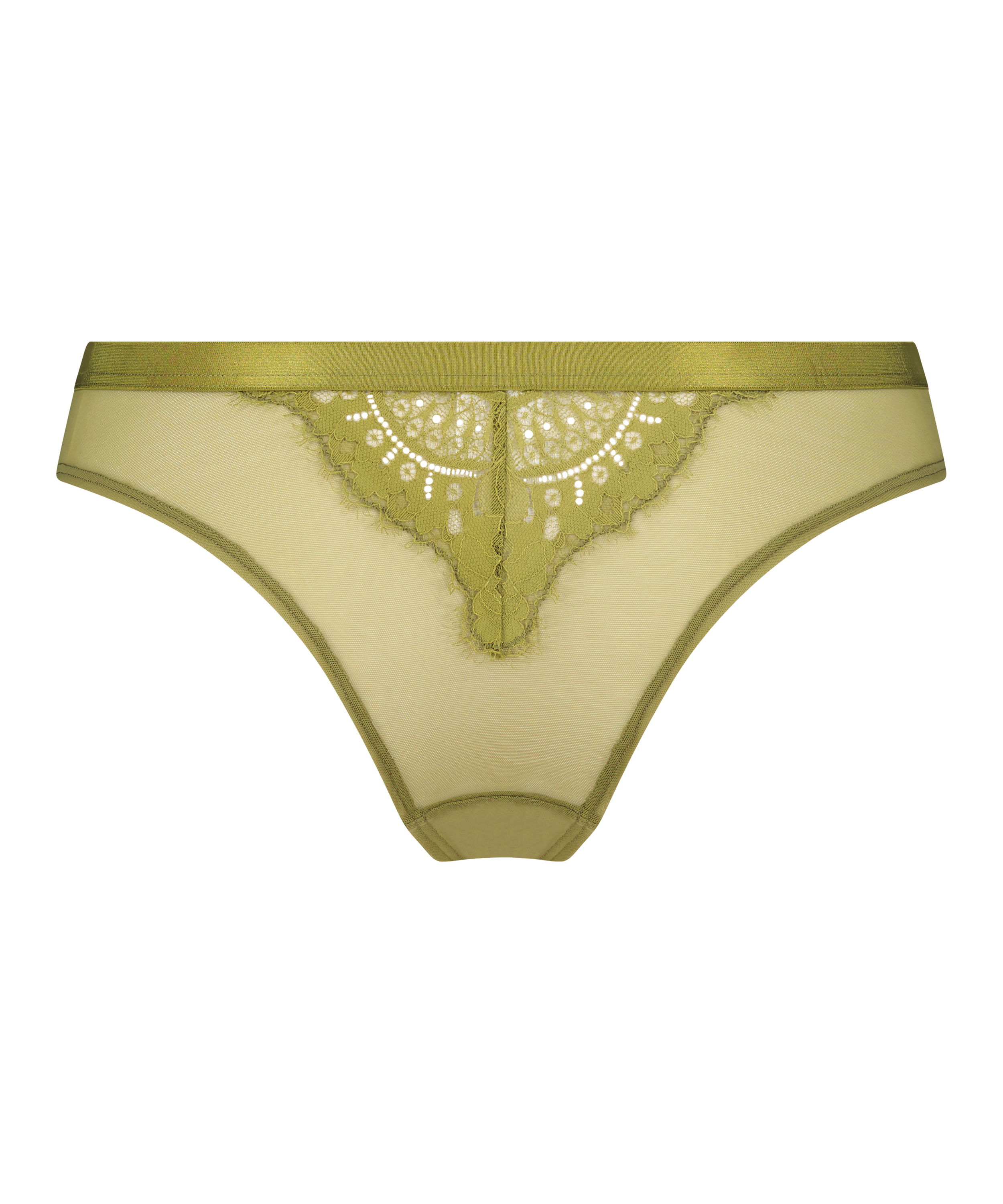 Slip brésilien Amelie, Vert, main