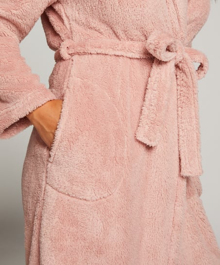 Peignoir Fleece, Rose