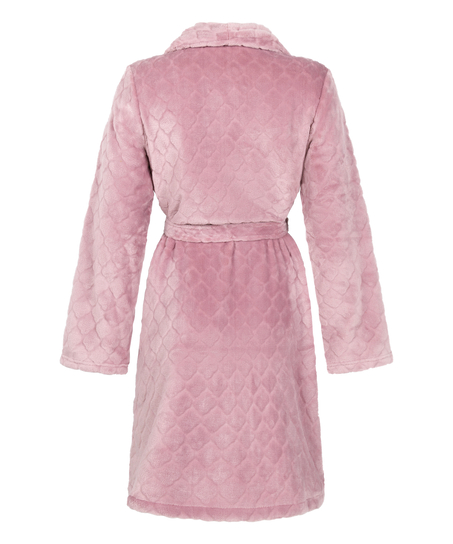 Robe de chambre courte en fleece, Violet