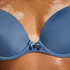 Soutien-gorge &agrave; armatures pr&eacute;form&eacute; Plunge, Bleu