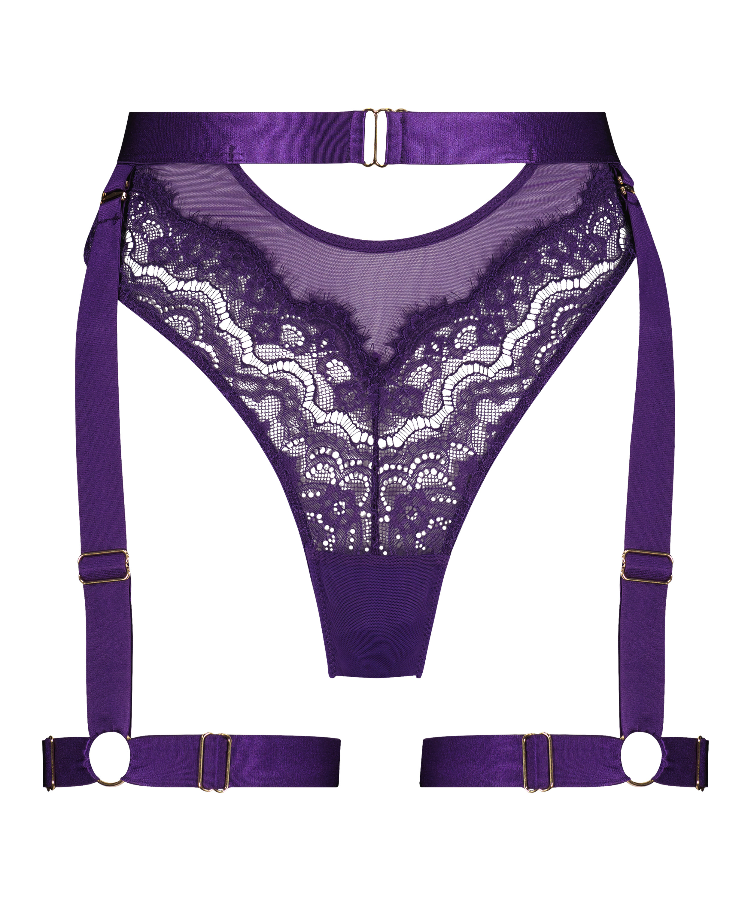 String haut Aurelia, Violet, main