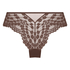 Slip brésilien Daisy, Marron