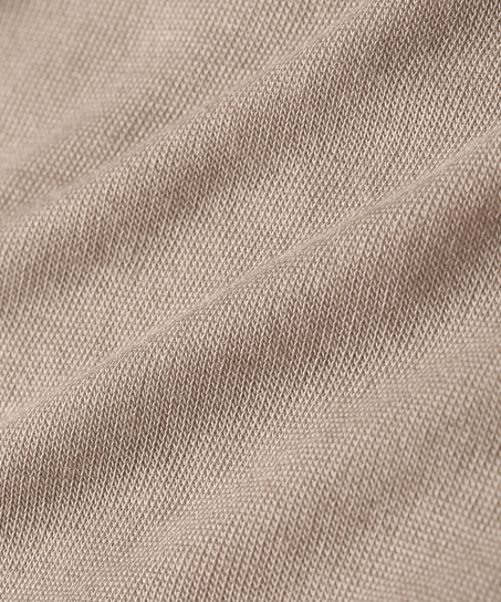 Haut avec cachemire à col bateau super soft, Gris