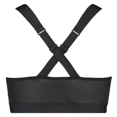 HKMX Soutien-gorge de sport The Pro Maintien niveau 3, Noir