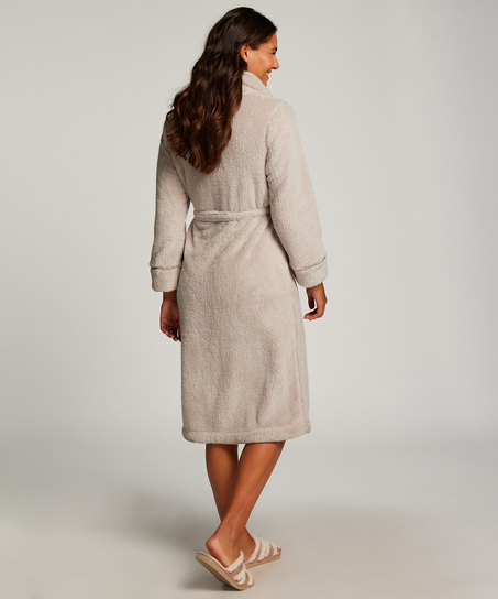 Peignoir Fleece, Marron