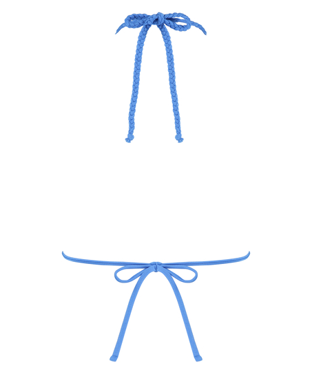 Haut de bikini triangle Suze, Bleu