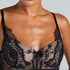 Soutien-gorge à armatures préformé Daphne, Noir