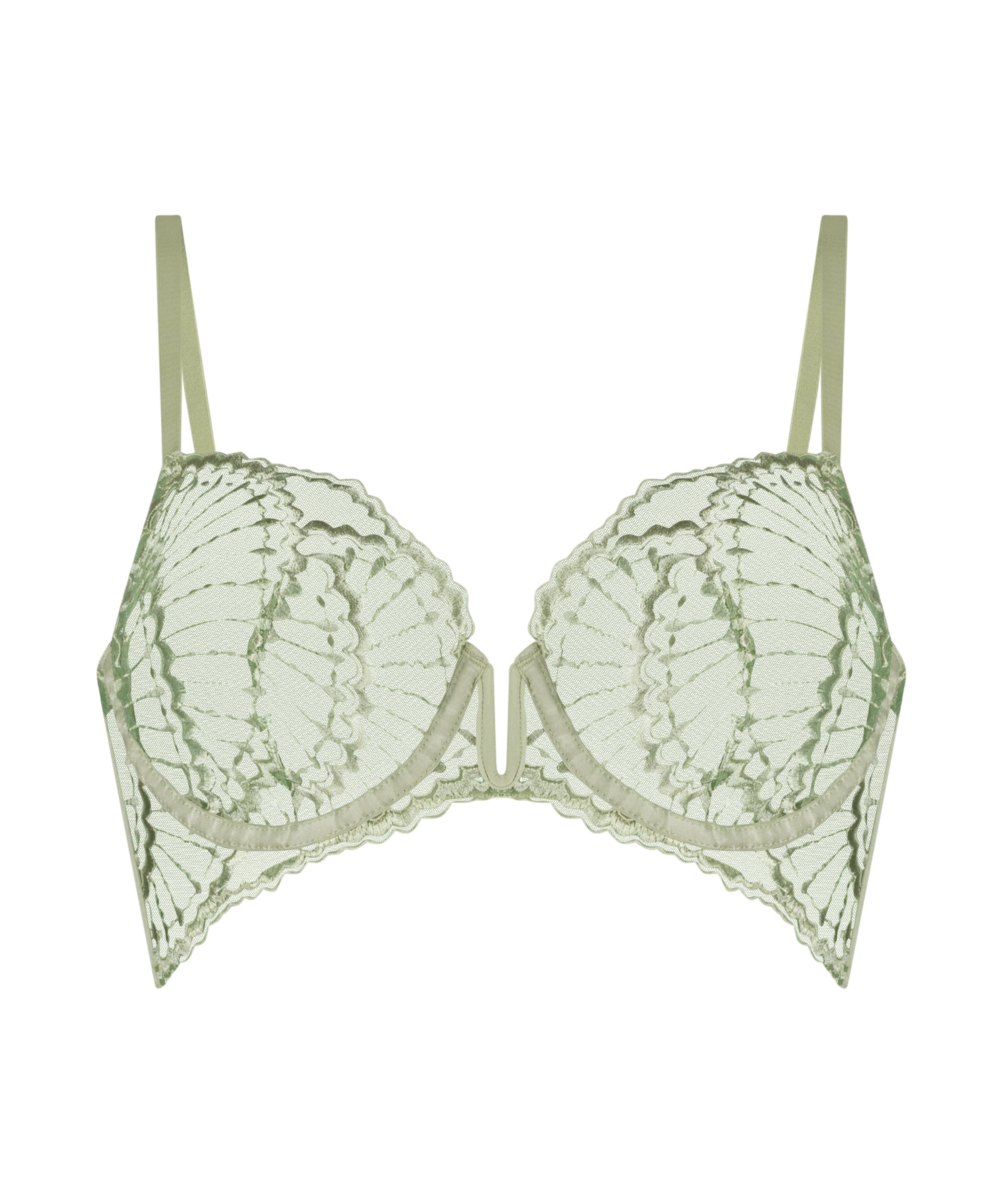 Soutien-gorge à armatures non préformé Sali, Vert, main