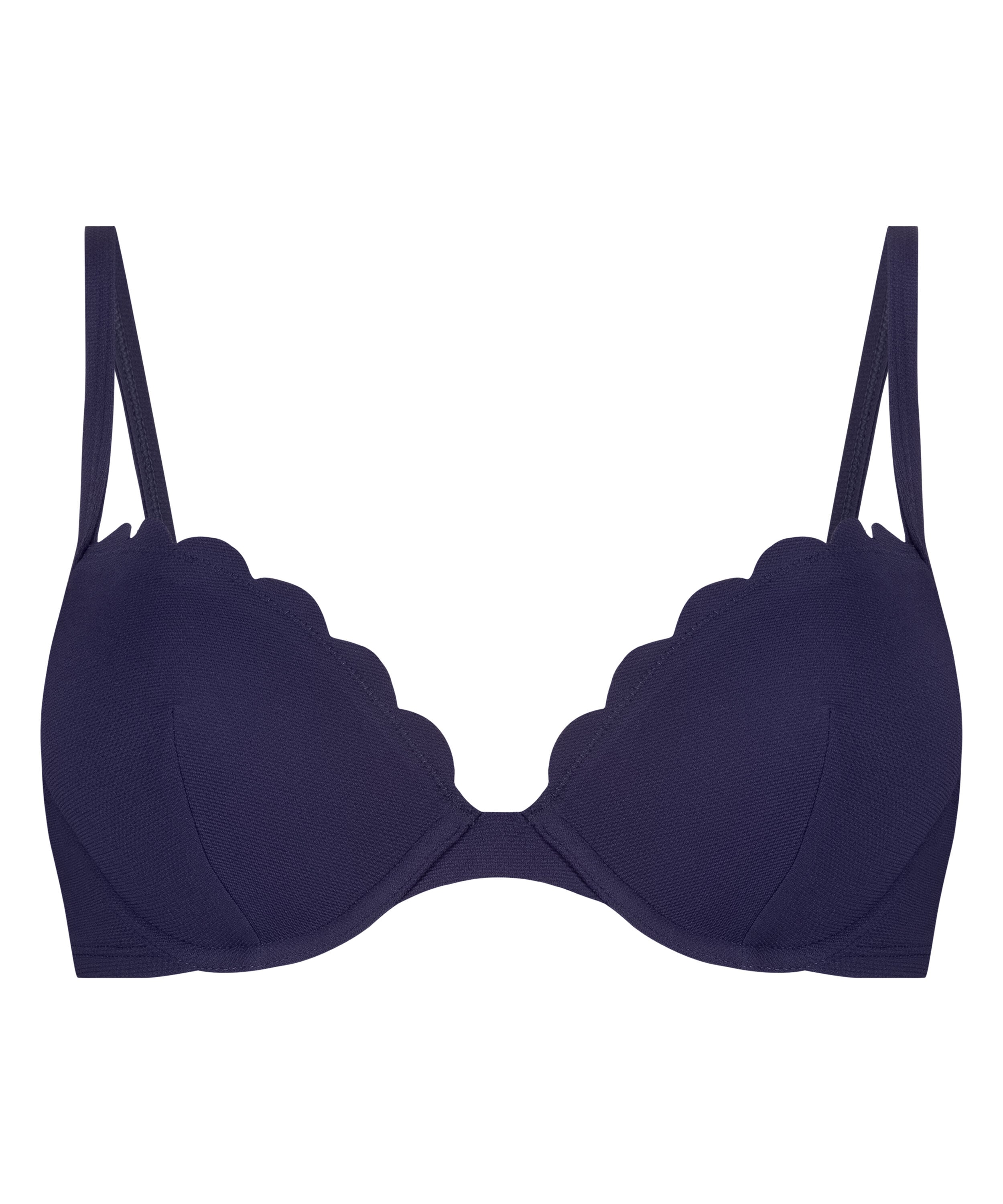 Haut de bikini préformé à armatures Scallop