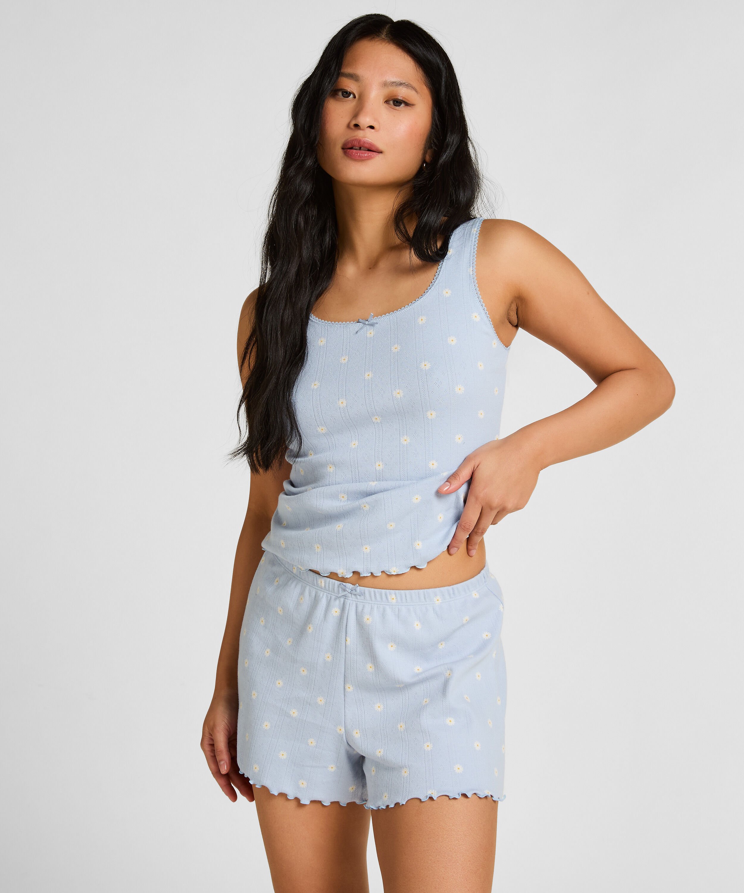 Short Pointelle