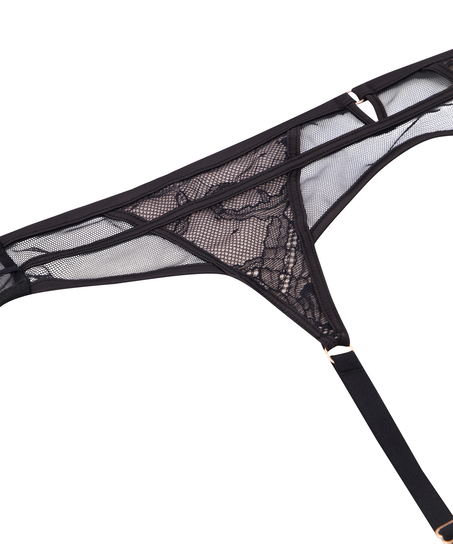 Porte-jarretelles Magdalena, Noir