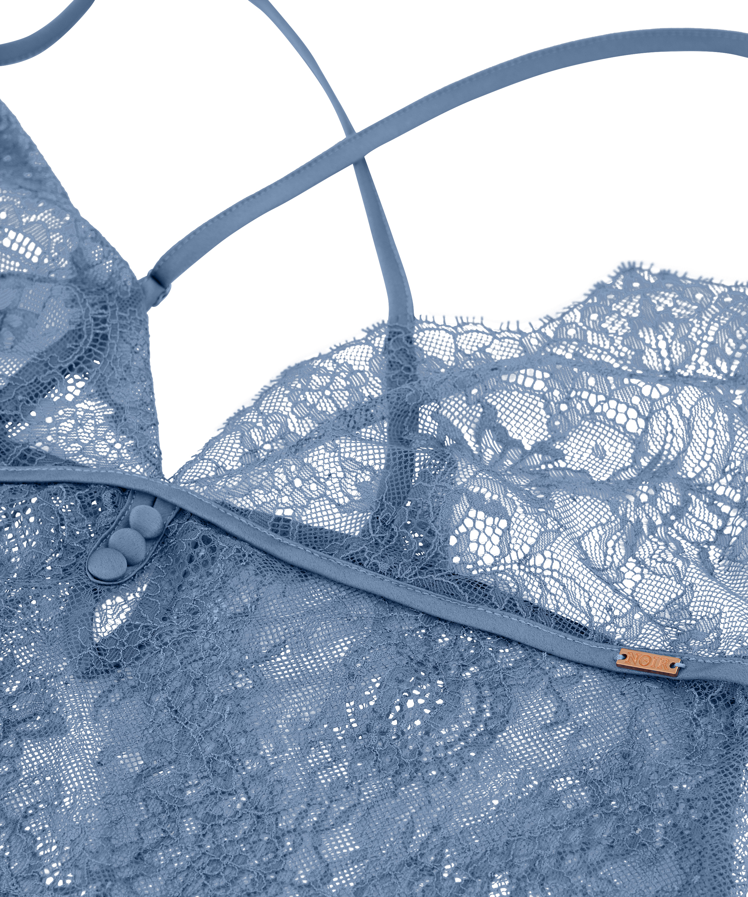 Camisole Lace Delphine, Bleu, main