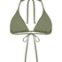 Haut de bikini triangle Cali, Vert
