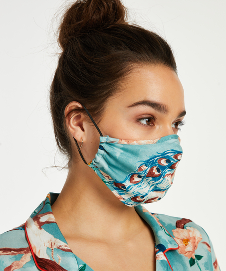 Masque Print, Bleu